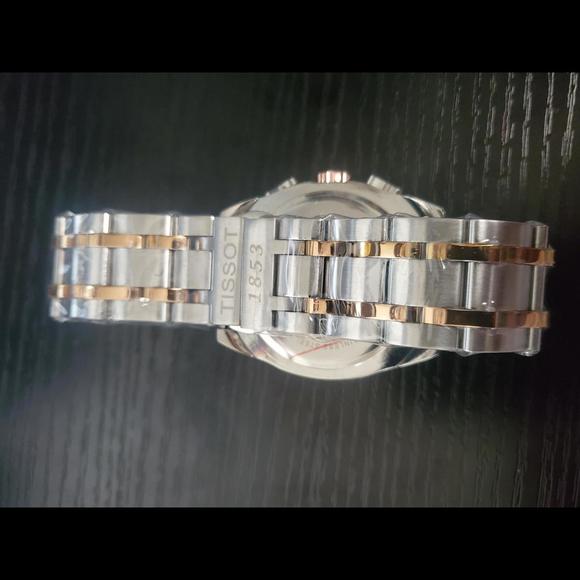 🔥NEW Tissot Couturier Tachymeter Chronograph Rose Gold Men's Watch - Picture 4 of 5